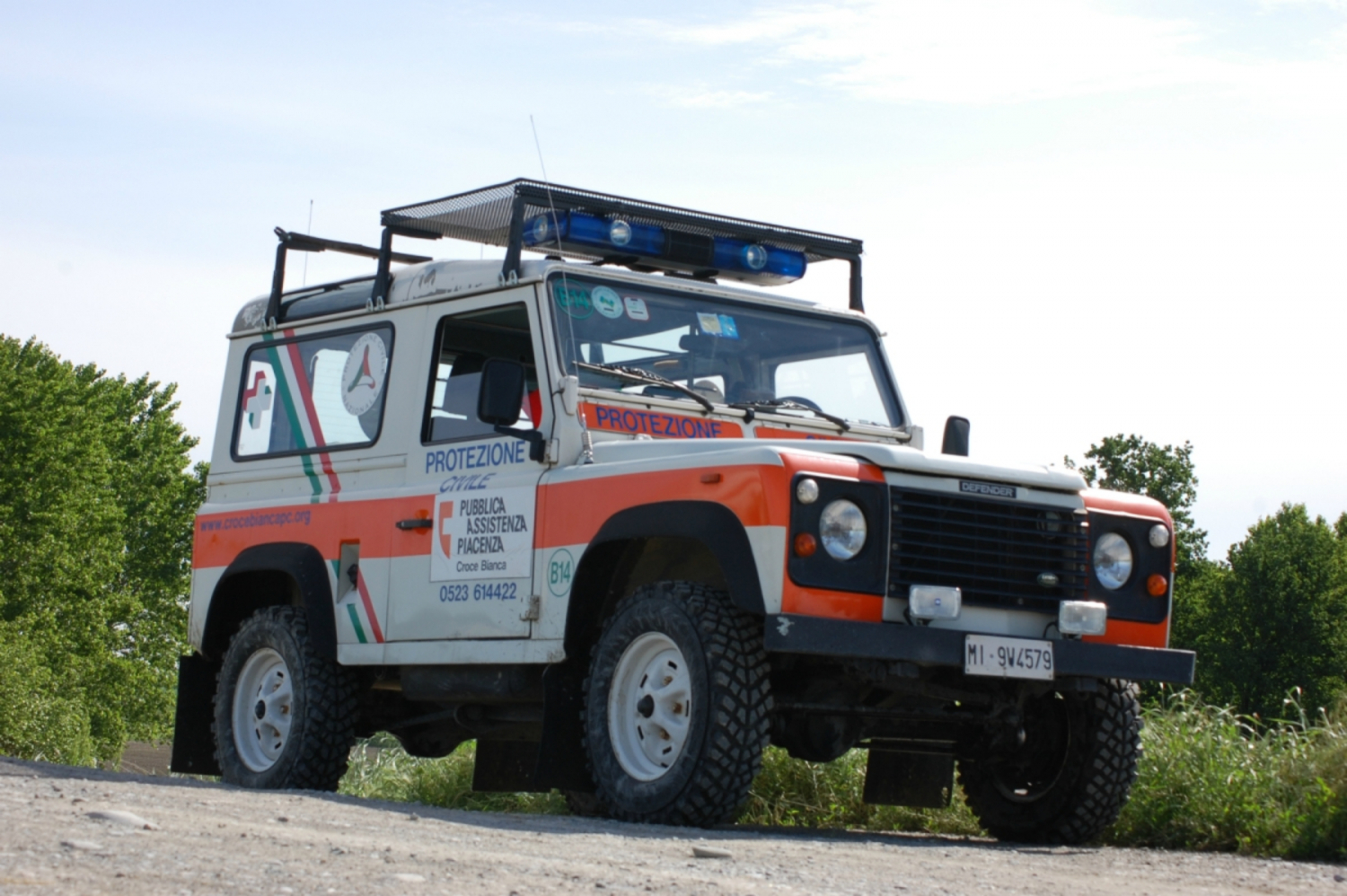 Fuoristrada Protezione Civile